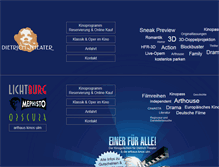 Tablet Screenshot of dietrich-theater.de
